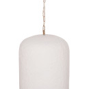 ΦΩΤΙΣΤΙΚΟ ΟΡΟΦΗΣ ΚΡΕΜΑΣΤΟ LOGKY HM4704.02L--FIBER CEMENT ΛΕΥΚΟ 35x35x67Υεκ