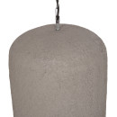 ΦΩΤΙΣΤΙΚΟ ΟΡΟΦΗΣ ΚΡΕΜΑΣΤΟ LOGKY HM4704.03L--FIBER CEMENT ΓΚΡΙ 35x35x67Υεκ