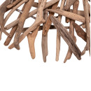 ΦΩΤΙΖΟΜΕΝΟ ΔΙΑΚΟΣΜΗΤΙΚΟ ΤΟΙΧΟΥ DREAMER HM4422 DRIFTWOOD ΜΕ ΤΑΙΝΙΑ LED Φ90x7(πάχος)εκ