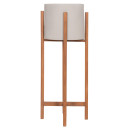 ΓΛΑΣΤΡΑ ΕΣΩΤ.ΧΩΡΟΥ RENTIL HM4684.03L FIBER CEMENT ΧΡΩΜΑ ΓΚΡΙ--ΒΑΣΗ TEAK Φ27x66Υ