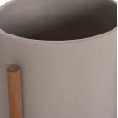 ΓΛΑΣΤΡΑ ΕΣΩΤ.ΧΩΡΟΥ RENTIL HM4684.03L FIBER CEMENT ΧΡΩΜΑ ΓΚΡΙ--ΒΑΣΗ TEAK Φ27x66Υ