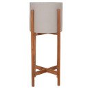 ΓΛΑΣΤΡΑ ΕΣΩΤ.ΧΩΡΟΥ RENTIL HM4684.03S FIBER CEMENT ΧΡΩΜΑ ΓΚΡΙ--ΒΑΣΗ TEAK Φ27x56Υ
