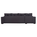 ΓΩΝΙΑΚΟΣ ΚΑΝΑΠΕΣ-ΚΡΕΒΑΤΙ ΜΕ ΑΠΟΘ.ΧΩΡΟ TRENDSTON HM3302.01L ΓΚΡΙ ΥΦΑΣΜΑ 298x177x95Υεκ