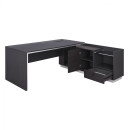 ΓΡΑΦΕΙΟ ΕΠΑΓΓΕΛΜΑΤΙΚΟ ΔΕΞΙΑ ΓΩΝΙΑ ROSEWOOD HM2112R 200X160X76Υ εκ.