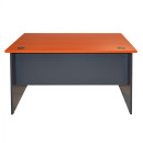 ΓΡΑΦΕΙΟ ΕΠΑΓΓΕΛΜΑΤΙΚΟ SIENNA 150x75x74 HM2016.03 ΓΚΡΙ-ΚΕΡΑΣΙ