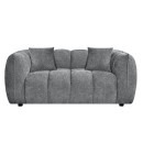 ΚΑΝΑΠΕΣ 2-ΘΕΣΙΟΣ LYKKE HM3324.01 ΓΚΡΙ ΥΦΑΣΜΑ 172x89x70Υεκ.