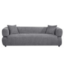 ΚΑΝΑΠΕΣ 3-ΘΕΣΙΟΣ ARCTIS HM3327.01 ΓΚΡΙ ΥΦΑΣΜΑ 229x88x88Υεκ.