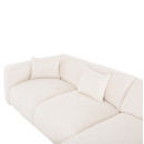 ΚΑΝΑΠΕΣ ΓΩΝΙΑ BRICKEN HM3275.02R ΛΕΥΚΟ ΥΦΑΣΜΑ 110-282x98-160x72Υεκ.