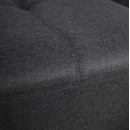 ΚΑΝΑΠΕΣ ΑΝΑΣΤΡΕΨΙΜΗ ΓΩΝΙΑ HM3004.02 ΜΕ ΓΚΡΙ ΥΦΑΣΜΑ 205X140X87Y εκ.