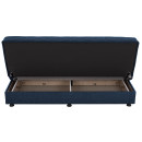 ΚΑΝΑΠΕΣ ΚΡΕΒΑΤΙ ANDRI ΤΡΙΘΕΣΙΟΣ ΜΠΛΕ HM3239.07 180x83x74Y εκ.