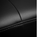 ΚΑΝΑΠΕΣ ΚΡΕΒΑΤΙ HM3001.02 THOM ΜΕ ΑΝΑΔΙΠΛΟΥΜΕΝΑ ΜΠΡΑΤΣΑ ΜΑΥΡΟ PU 189x93x82 εκ.