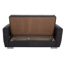 ΚΑΝΑΠΕΣ ΚΡΕΒΑΤΙ POLYA ΔΙΘΕΣΙΟΣ ΓΚΡΙ HM3241.03 153x87x77Υεκ.
