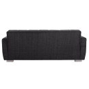 ΚΑΝΑΠΕΣ ΚΡΕΒΑΤΙ POLYA ΤΡΙΘΕΣΙΟΣ HM3240.03 ΓΚΡΙ 215x85x76Υ εκ.