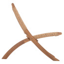 ΚΑΡΕΚΛΑ ΑΝΑΔΙΠΛΟΥΜΕΝΗ FERMO HM6243.01 ΞΥΛΟ ΑΚΑΚΙΑΣ ΦΥΣΙΚΟ-ΣΥΝΘ.WICKER 60x76x72Υεκ. 2τμχ