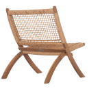 ΚΑΡΕΚΛΑ ΑΝΑΔΙΠΛΟΥΜΕΝΗ FERMO HM6243.01 ΞΥΛΟ ΑΚΑΚΙΑΣ ΦΥΣΙΚΟ-ΣΥΝΘ.WICKER 60x76x72Υεκ. 2τμχ