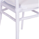ΚΑΡΕΚΛΑ CATERING TIFFANY ΜΕ ΜΑΞΙΛΑΡΙ HM21104 ΛΕΥΚΟ ΠΟΛΥΠΡΟΠΥΛΕΝΙΟ 39x47x89Yεκ.
