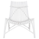 ΚΑΡΕΚΛΑ ΕΞΩΤ.ΧΩΡΟΥ CELLION HM9812.03 ΡΑΒΔΟΙ RATTAN ΣΕ ΛΕΥΚΟ ΧΡΩΜΑ 76x72x83Υεκ.