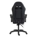 ΚΑΡΕΚΛΑ GAMING STRATUS HM1231.01 ΜΑΥΡΟ PVC--ΜΕ ΜΑΞIΛΑΡΑΚΙΑ ΜΕΣΗΣ/ΚΕΦΑΛΗΣ 60x59x117Υεκ
