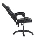 ΚΑΡΕΚΛΑ GAMING STRATUS HM1231.01 ΜΑΥΡΟ PVC--ΜΕ ΜΑΞIΛΑΡΑΚΙΑ ΜΕΣΗΣ/ΚΕΦΑΛΗΣ 60x59x117Υεκ