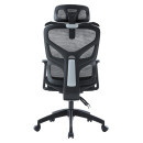ΚΑΡΕΚΛΑ ΓΡΑΦΕΙΟΥ APEX HM1227.01 ΜΑΥΡO MESH & PP 70x66x113-130Υεκ