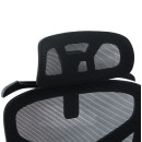 ΚΑΡΕΚΛΑ ΓΡΑΦΕΙΟΥ APEX HM1227.01 ΜΑΥΡO MESH & PP 70x66x113-130Υεκ