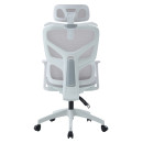 ΚΑΡΕΚΛΑ ΓΡΑΦΕΙΟΥ APEX HM1227.02 ΛΕΥΚΟ PP--ΑΝΟΙΧΤΟ ΓΚΡΙ MESH 70x66x113-130Υεκ