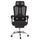 ΚΑΡΕΚΛΑ ΓΡΑΦΕΙΟΥ BARNET HM18258.01 ΜΑΥΡΟ MESH-ΜΑΥΡΟΣ ΣΚΕΛΕΤΟΣ NYLON 61x62x123Υ