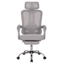 ΚΑΡΕΚΛΑ ΓΡΑΦΕΙΟΥ BARNET HM18258.02 ΓΚΡΙ MESH-ΓΚΡΙ ΣΚΕΛΕΤΟΣ NYLON 61x62x123Υ