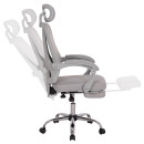 ΚΑΡΕΚΛΑ ΓΡΑΦΕΙΟΥ BARNET HM18258.02 ΓΚΡΙ MESH-ΓΚΡΙ ΣΚΕΛΕΤΟΣ NYLON 61x62x123Υ