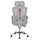 ΚΑΡΕΚΛΑ ΓΡΑΦΕΙΟΥ BARNET HM18258.02 ΓΚΡΙ MESH-ΓΚΡΙ ΣΚΕΛΕΤΟΣ NYLON 61x62x123Υ