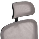 ΚΑΡΕΚΛΑ ΓΡΑΦΕΙΟΥ BLAZER HM1205.05 ΓΚΡΙ MESH-ΜΑΥΡΟΣ ΣΚΕΛΕΤΟΣ 60x58x110-130Υεκ.