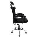 ΚΑΡΕΚΛΑ ΓΡΑΦΕΙΟΥ CRONER HM1196.01 ΜΑΥΡΟ MESH-ΜΕΤΑΛ.ΒΑΣΗ 58x99x120Υεκ.