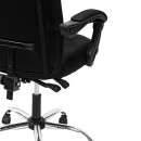ΚΑΡΕΚΛΑ ΓΡΑΦΕΙΟΥ CRONER HM1196.01 ΜΑΥΡΟ MESH-ΜΕΤΑΛ.ΒΑΣΗ 58x99x120Υεκ.