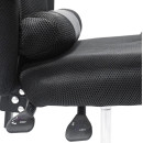 ΚΑΡΕΚΛΑ ΓΡΑΦΕΙΟΥ CRONER HM1196.01 ΜΑΥΡΟ MESH-ΜΕΤΑΛ.ΒΑΣΗ 58x99x120Υεκ.