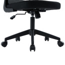 ΚΑΡΕΚΛΑ ΓΡΑΦΕΙΟΥ FLOATER HM1230.01 ΜΑΥΡO MESH & PP 62x62x115-125Υεκ