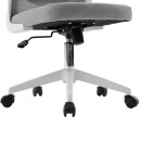 ΚΑΡΕΚΛΑ ΓΡΑΦΕΙΟΥ FLOATER HM1230.02 ΛΕΥΚΟ PP--ΑΝΟΙΧΤΟ ΓΚΡΙ MESH 62x62x115-125Υεκ