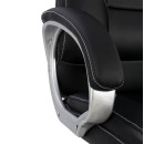 ΚΑΡΕΚΛΑ ΓΡΑΦΕΙΟΥ JAYA ΔΙΕΥΘΥΝΤΙΚΗ HM1091.01 ΜΑΥΡΗ 62x60x120cm