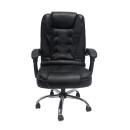 ΚΑΡΕΚΛΑ ΓΡΑΦΕΙΟΥ LAGOM HM1198 ΜΑΥΡO PVC-ΜΕΤΑΛ.ΒΑΣΗ-ΜΑΥΡΟΣ ΣΚΕΛΕΤΟΣ 60x70x104Υεκ