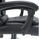 ΚΑΡΕΚΛΑ ΓΡΑΦΕΙΟΥ LAGOM HM1198 ΜΑΥΡO PVC-ΜΕΤΑΛ.ΒΑΣΗ-ΜΑΥΡΟΣ ΣΚΕΛΕΤΟΣ 60x70x104Υεκ