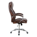 ΚΑΡΕΚΛΑ ΓΡΑΦΕΙΟΥ LANISHA HM1099.09 PU ΣΕ ΚΑΦΕ 65x73x125Υεκ