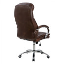 ΚΑΡΕΚΛΑ ΓΡΑΦΕΙΟΥ LANISHA HM1099.09 PU ΣΕ ΚΑΦΕ 65x73x125Υεκ