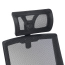 ΚΑΡΕΚΛΑ ΓΡΑΦΕΙΟΥ MATRON HM1226.01 ΜΑΥΡO PP & MESH ΥΦΑΣΜΑ 47x47x128Υεκ