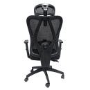 ΚΑΡΕΚΛΑ ΓΡΑΦΕΙΟΥ MEXER HM1195.01 ΜΑΥΡΟ MESH-PP ΒΑΣΗ 68x70x136Υεκ.