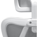 ΚΑΡΕΚΛΑ ΓΡΑΦΕΙΟΥ MEXER HM1195.02 ΓΚΡΙ MESH-PP ΒΑΣΗ-ΣΚΕΛΕΤΟΣ ΛΕΥΚΟΣ 68x70x136Υεκ.