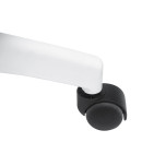 ΚΑΡΕΚΛΑ ΓΡΑΦΕΙΟΥ MEXER HM1195.02 ΓΚΡΙ MESH-PP ΒΑΣΗ-ΣΚΕΛΕΤΟΣ ΛΕΥΚΟΣ 68x70x136Υεκ.
