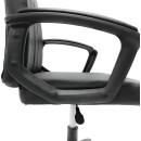 ΚΑΡΕΚΛΑ ΓΡΑΦΕΙΟΥ NIM HM1200.01 ΜΑΥΡΟ PVC-ΜΑΥΡΟΣ ΣΚΕΛΕΤΟΣ & ΒΑΣΗ 58x65x100Υεκ