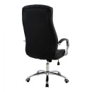 ΚΑΡΕΚΛΑ ΓΡΑΦΕΙΟΥ SHALY HM1098.01 PU ΣΕ ΜΑΥΡΟ 62x80x125Υεκ