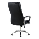 ΚΑΡΕΚΛΑ ΓΡΑΦΕΙΟΥ SHASHI HM1093.01 ΜΑΥΡΟ PU 63x80x118-126Υ