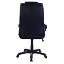 ΚΑΡΕΚΛΑ ΓΡΑΦΕΙΟΥ THORIN HM1050.01 ΜΕ MASSAGE ΜΑΥΡΗ HOMEMARKT 62x70x127Y εκ.