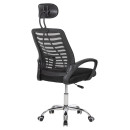 ΚΑΡΕΚΛΑ ΓΡΑΦΕΙΟΥ TRAIL2 HM1193 ΜΑΥΡΟ MESH-ΠΟΔΙ ΧΡΩΜΙΟΥ 62x59x120Yεκ.